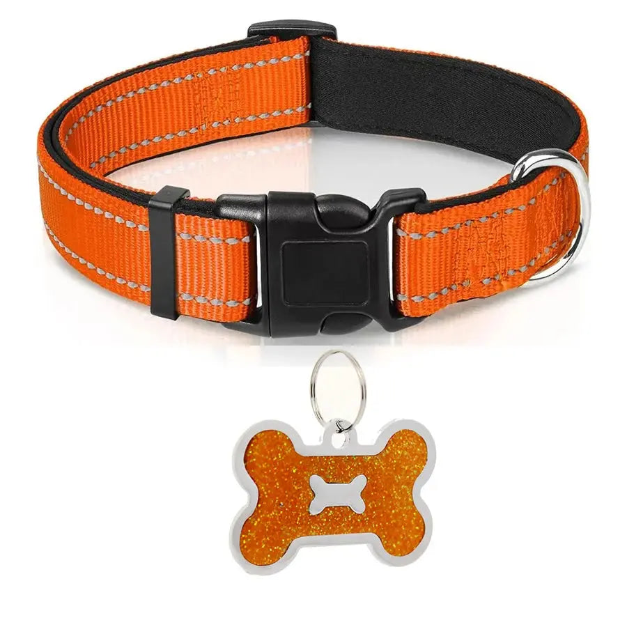 RunComfort Pro – Collier Sport pour Chien Rembourré & Respirant | Réfléchissant & Ajustable Dog Spirit