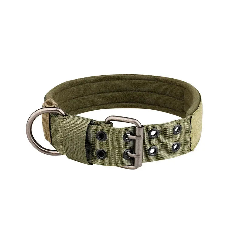 TrailForce Tactical – Collier Tactique en Nylon pour Chien | Ajustable & Ultra Résistant Dog Spirit