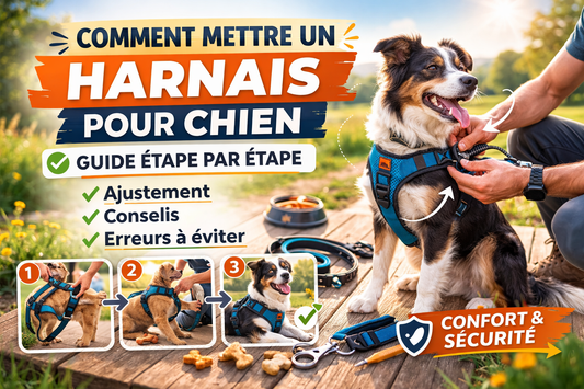 Comment mettre un harnais pour chien | Guide complet Dog Spirit Dog Spirit