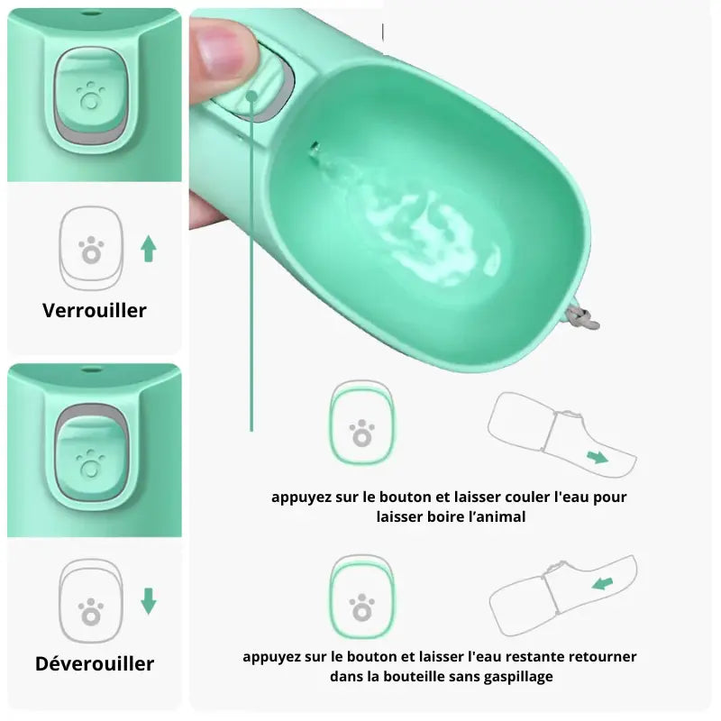 Accessoires | Gourde portable pour animaux Dog Spirit