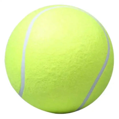 Balle de tennis géante pour chien – Jouet XXL pour jeu, mastication et entraînement Dog Spirit