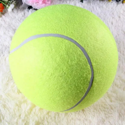 Balle de tennis géante pour chien – Jouet XXL pour jeu, mastication et entraînement Dog Spirit