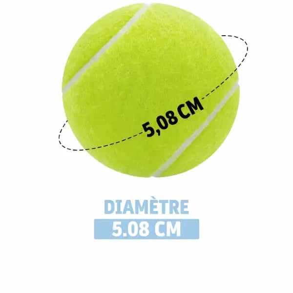 Balles de tennis pour chien 5 cm  – Compatibles lanceurs automatiques Dog Spirit