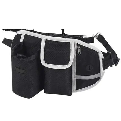Canicross | Ceinture Laisse multi-compartiments pour promenade/entrainement Dog Spirit