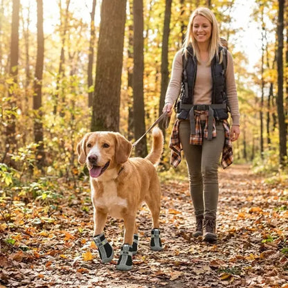 Canicross | Chaussures Antidérapantes pour Chien Semelles épaisses Dog Spirit
