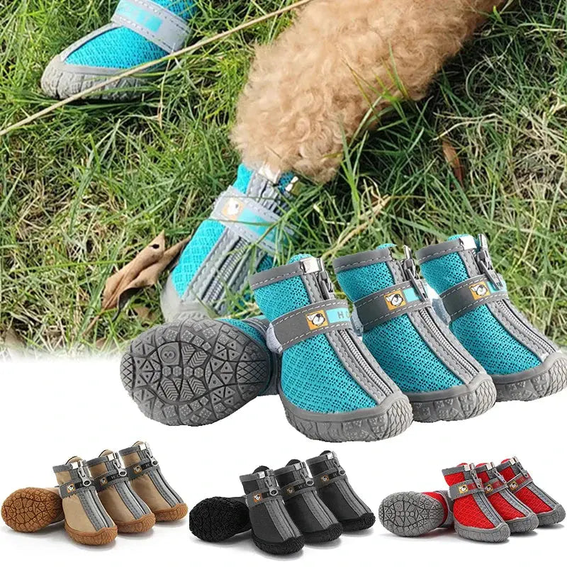 Canicross | Chaussures Antidérapantes pour Chien Semelles épaisses Dog Spirit