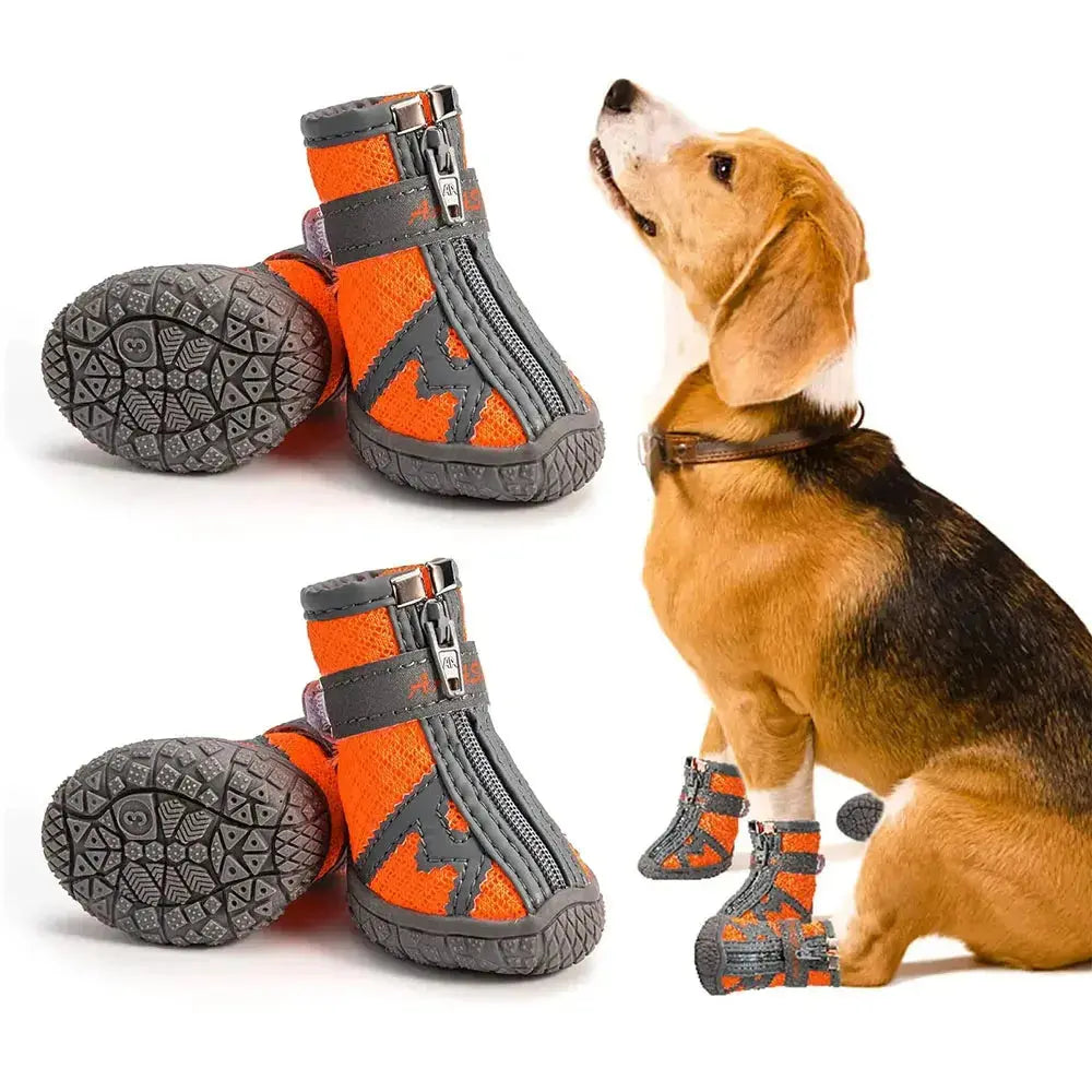 Canicross | Chaussures pour Chien Imperméables & Antidérapantes – Bottes Respirantes Dog Spirit