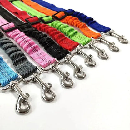 Ceinture de sécurité réfléchissante pour chien - un voyage en voiture sûr et sécurisé Dog Spirit