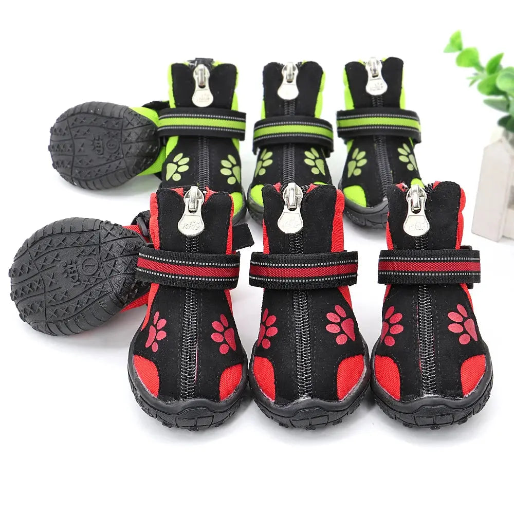 Chaussures pour Chien Chaudes et Imperméables – Bottes Antidérapantes Neige & Pluie Dog Spirit