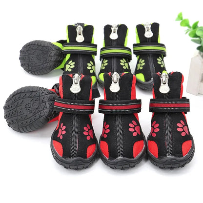 Chaussures pour Chien Chaudes et Imperméables – Bottes Antidérapantes Neige & Pluie Dog Spirit