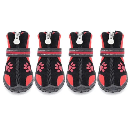 Chaussures pour Chien Chaudes et Imperméables – Bottes Antidérapantes Neige & Pluie Dog Spirit