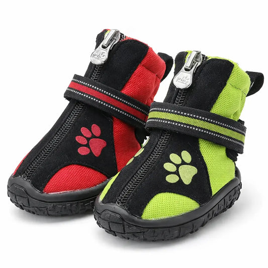 Chaussures pour Chien Chaudes et Imperméables – Bottes Antidérapantes Neige & Pluie Dog Spirit