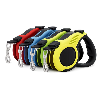 EasyWalk – Laisse Rétractable pour Chien en Nylon Tressé Dog Spirit