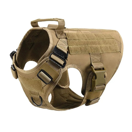 Harnais chien tactique – Harnais militaire avec MOLLE, polyvalent et durable Dog Spirit