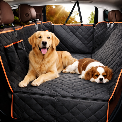 Housse Siège Voiture Chien Imperméable – Hamac Auto Anti-Rayures & Anti-Poils Universel Dog Spirit