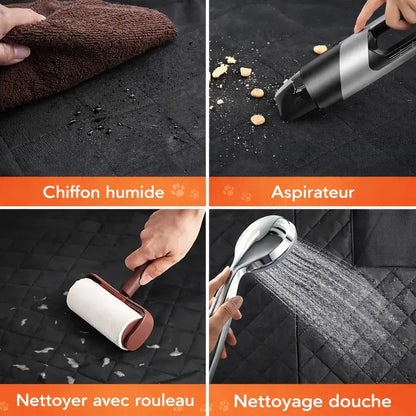 Housse Siège Voiture Chien Imperméable – Hamac Auto Anti-Rayures & Anti-Poils Universel Dog Spirit