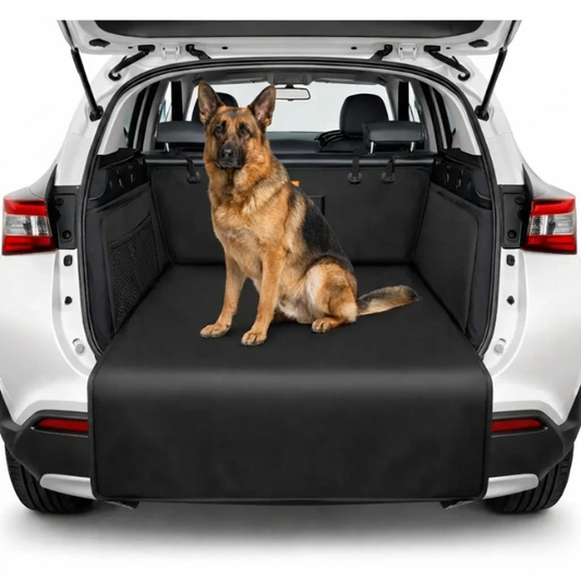 Housse de Coffre Voiture pour Chien Imperméable – Protection Anti-Salissures & Griffe – Tapis Transport Chien Toutes Tailles Dog Spirit