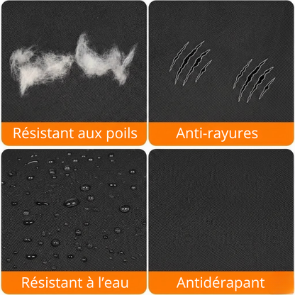 Housse de Coffre Voiture pour Chien Imperméable – Protection Anti-Salissures & Griffe – Tapis Transport Chien Toutes Tailles Dog Spirit