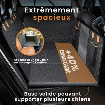 Housse de voiture pour chien – Protection intégrale – Imperméable et antidérapante – Banquette arrière Dog Spirit