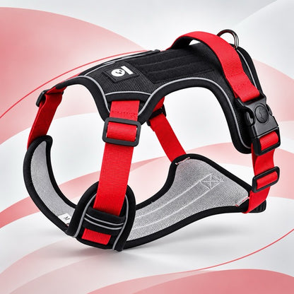 Harnais Anti-Traction pour Chien – Réfléchissant, Réglable, Imperméable et Résistant