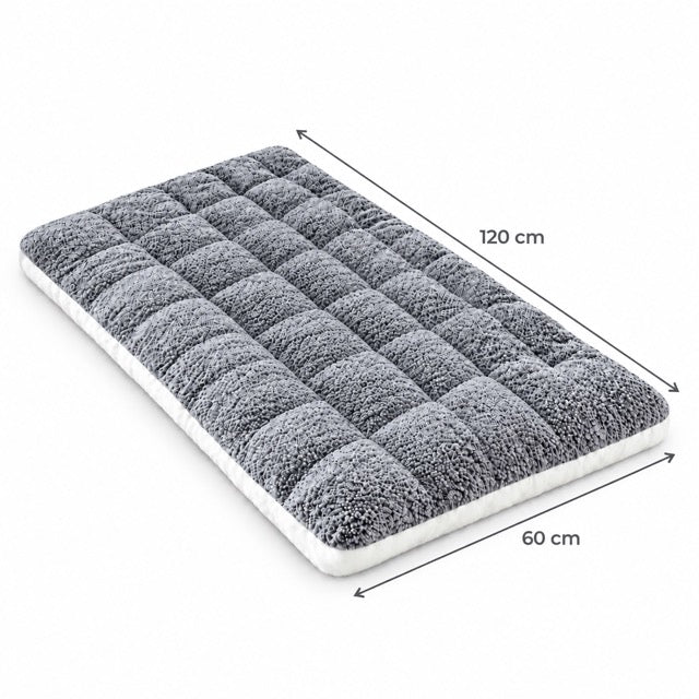 Panier Chien XXL Mousse Épaisse — 120x60 cm,  Grands Chiens jusqu'à 40 kg Salon Voiture Extérieur, lavable en machine.