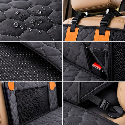 Housse de Protection Voiture Chien à Fond Rigide – Banquette Arrière, Imperméable et Antidérapante