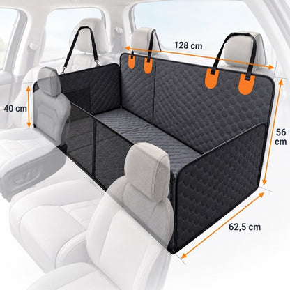 Housse de Protection Voiture Chien à Fond Rigide – Banquette Arrière, Imperméable et Antidérapante