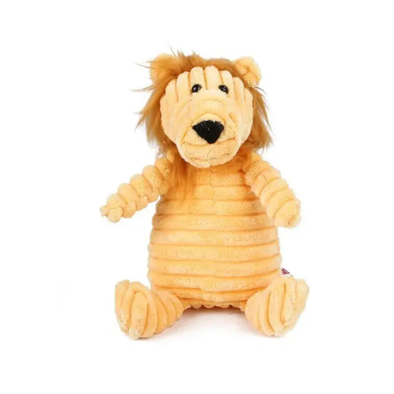 Jouet animal en peluche pour chien – Velours côtelé, sonore et résistant Dog Spirit