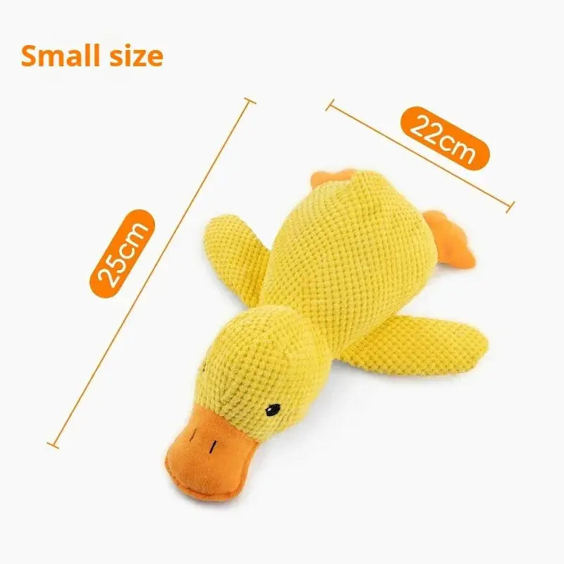 Jouet canard en peluche pour chien – Apaisant, sonore et compagnon de sommeil Dog Spirit