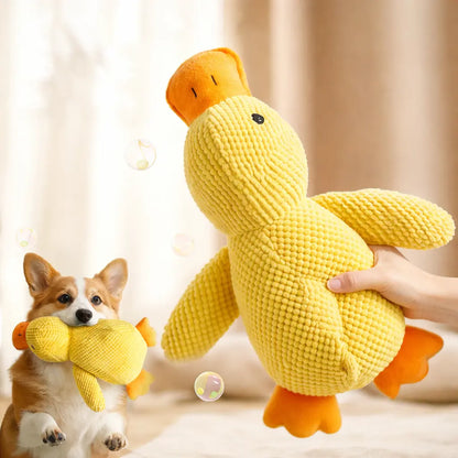 Jouet canard en peluche pour chien – Apaisant, sonore et compagnon de sommeil Dog Spirit
