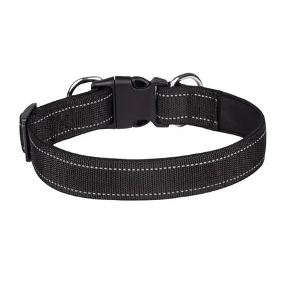 NightRun Comfort – Collier Réfléchissant pour Chien | Rembourré Néoprène & Respirant Dog Spirit