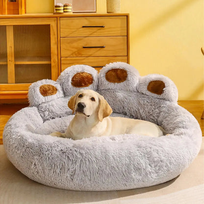 Panier pour chien ultra doux – Couchage chaud et moelleux, Confort enveloppant Dog Spirit