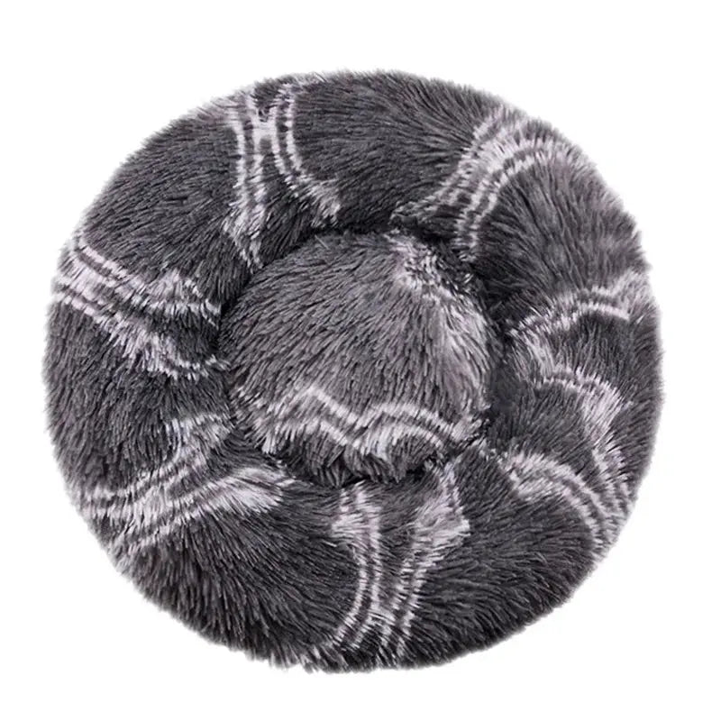Panier rond pour chien en peluche – Coussin chaud et lavable Dog Spirit