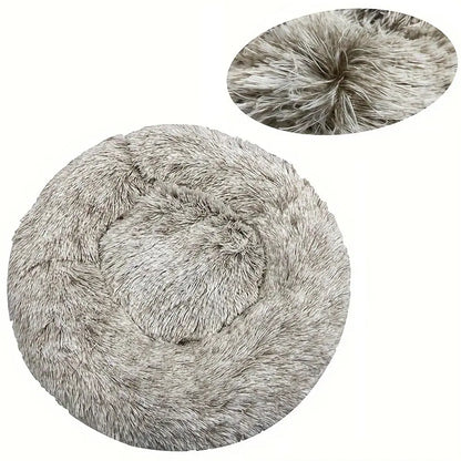 Panier rond pour chien en peluche – Coussin chaud et lavable Dog Spirit