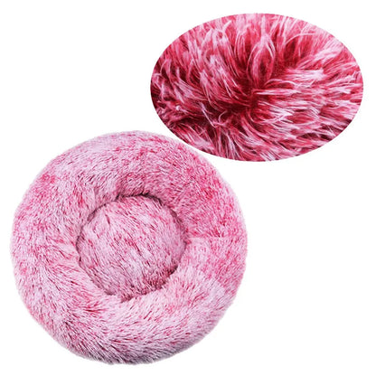 Panier rond pour chien en peluche – Coussin chaud et lavable Dog Spirit