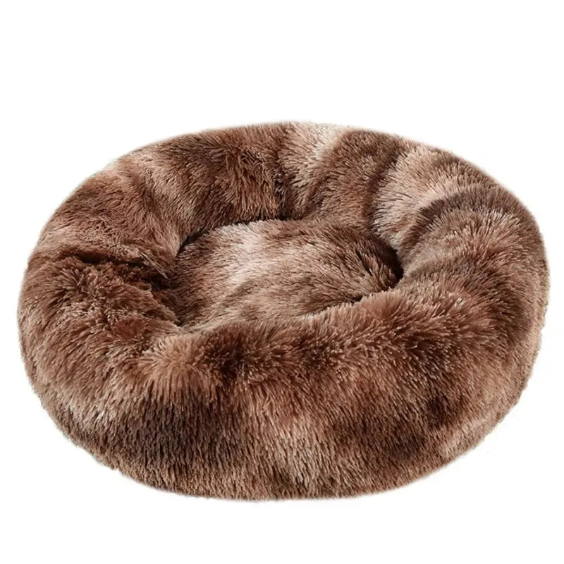 Panier rond pour chien en peluche – Coussin chaud et lavable Dog Spirit