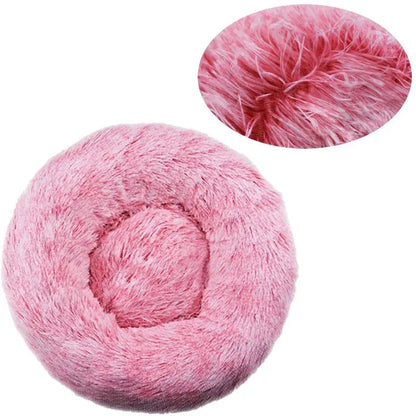 Panier rond pour chien en peluche – Coussin chaud et lavable Dog Spirit