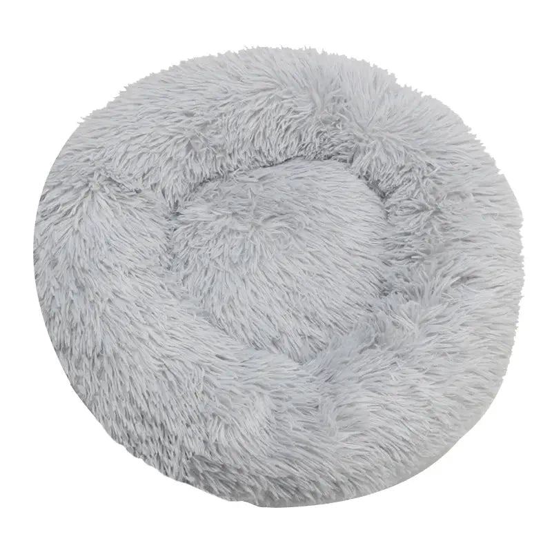 Panier rond pour chien en peluche – Coussin chaud et lavable Dog Spirit