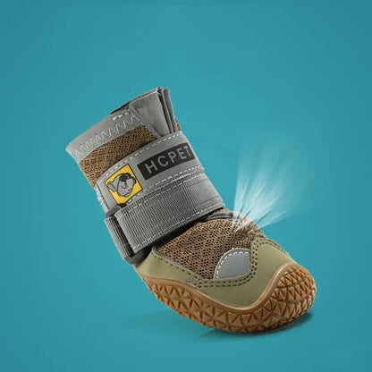 Canicross | Chaussures chien respirantes réfléchissantes Dog Spirit