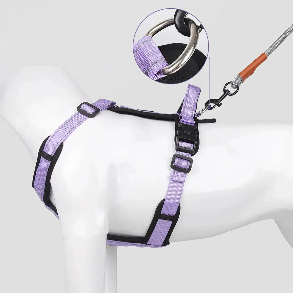 Canicross | Harnais anti-fuite pour chien avec poignée Dog Spirit